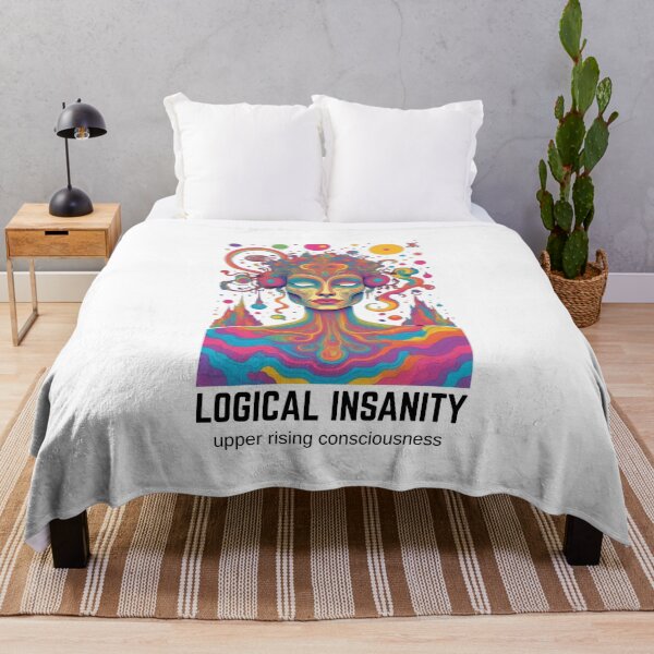 Item preview, Logical Insanity & Upper Rising Consciousness designed and sold by Slum-Alley.