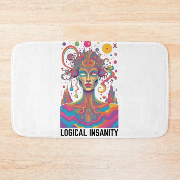 Item preview, Logical Insanity & Upper Rising Consciousness designed and sold by Slum-Alley.