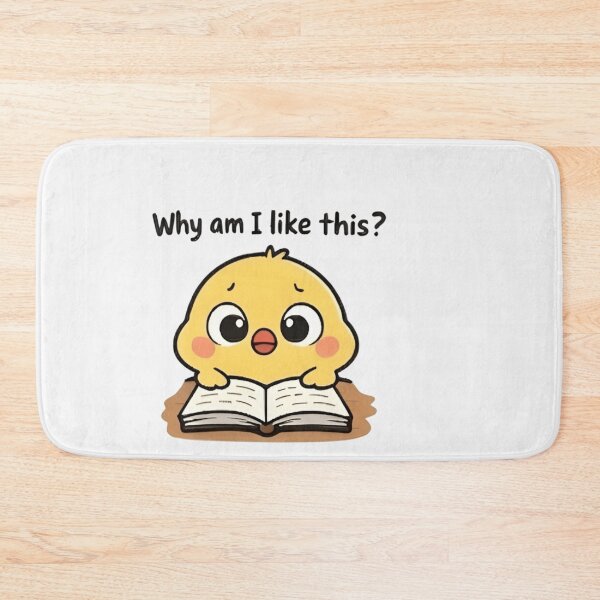 Item preview, Adorable Kawaii Chick Student: Why am I like this? designed and sold by Trendora90.