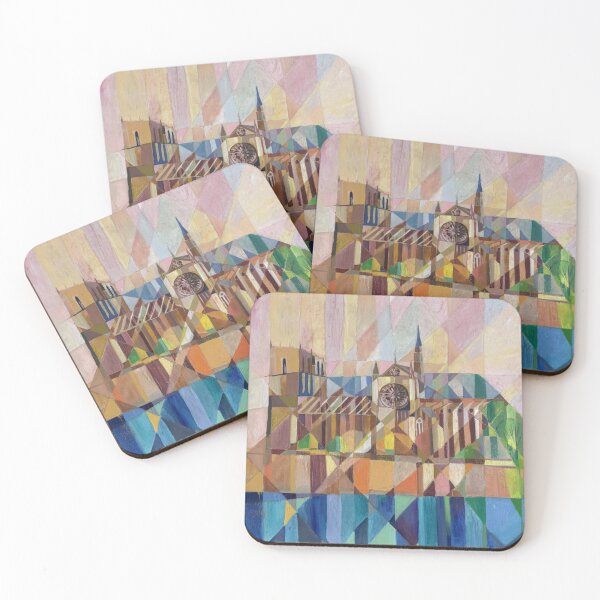 Item preview, Notre Dme Cathedral Cubist Art designed and sold by Kotenko art.