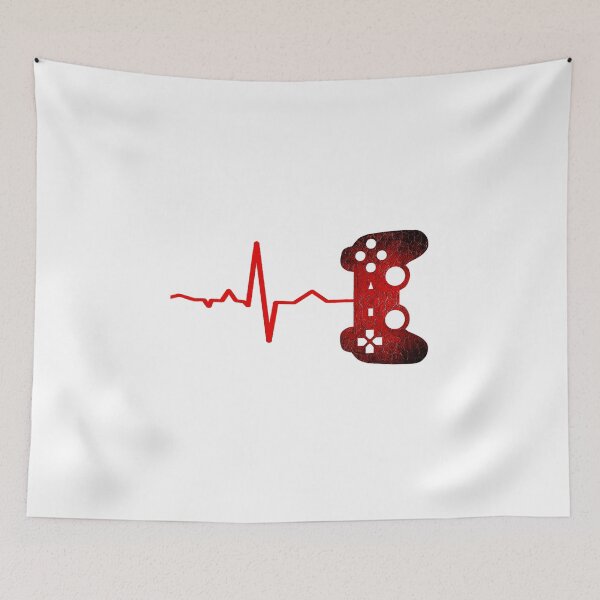 Item preview, Gamer Heartbeat ECG Video Game Line  designed and sold by FGTV2021.