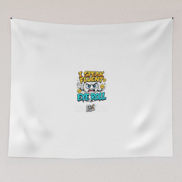Item preview, I Speak Fluent Eye Roll | Bold Sarcasm Queen Tee designed and sold by Ulikedigital14.
