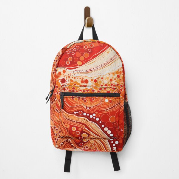 Item preview, Aboriginal Inspired Dot Art - Lava Lake designed and sold by GrinGalore.