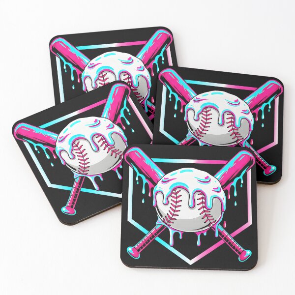 Item preview, Baseball Ice Cream Drip Neon Style Sports designed and sold by miaa-artistshop.