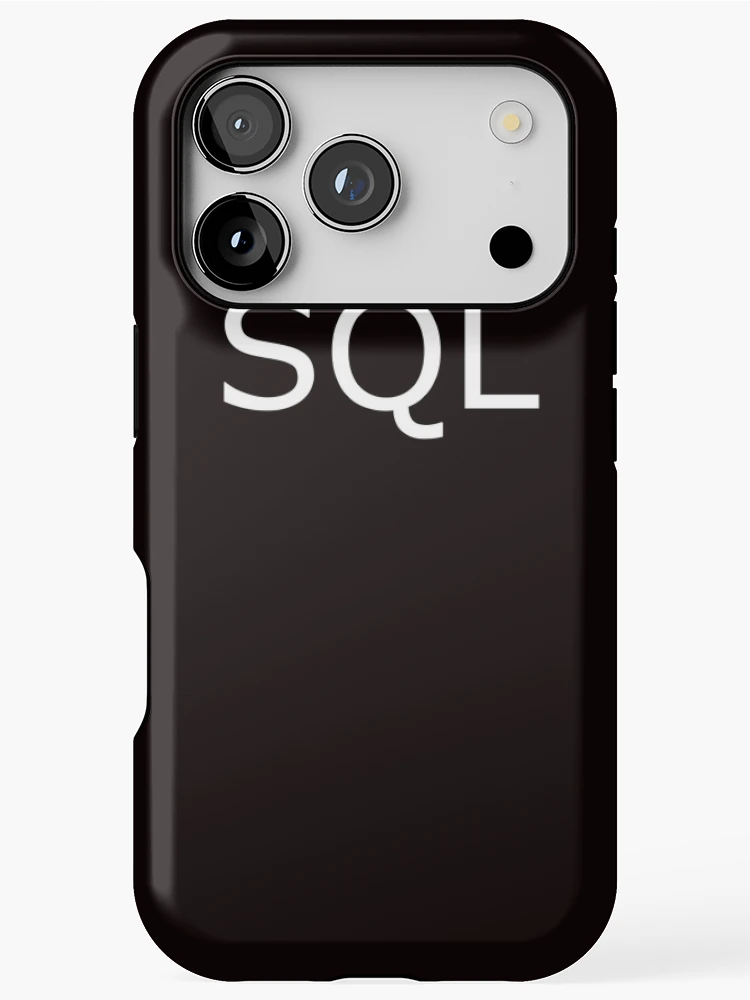 Thumbnail 1 von 4, iPhone-Hülle, SQL-Computing Programmierung Programmierer Design designt und verkauft von the-elements.