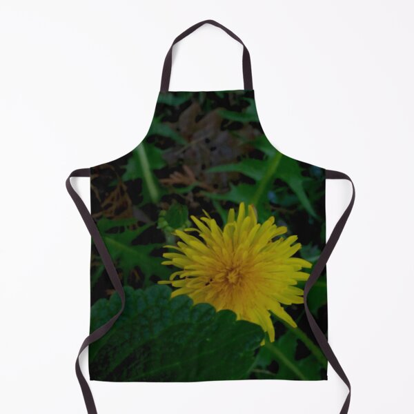 Item preview, Secret Meadow Wildflower - Close-up Yellow Dandelion and Leaves designed and sold by vikko-art.