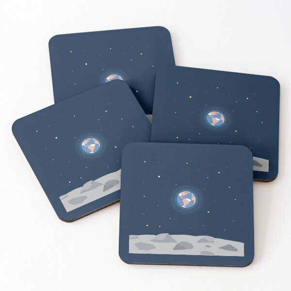 Item preview, Earth View From The Moon Surface designed and sold by alaoglu.