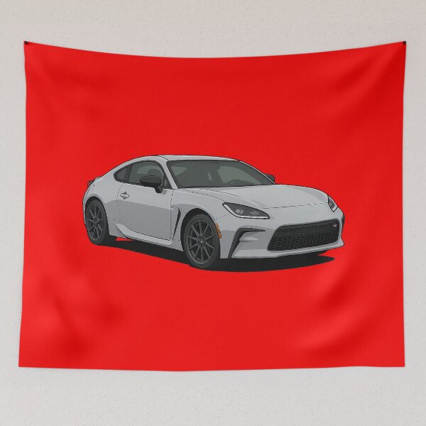 Item preview, G86 JDM GR Sports Car Silver designed and sold by VenZolic.