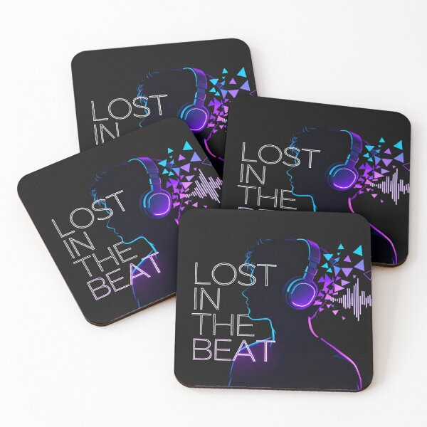 Item preview, Lost In The Beat Neon Headphones Streetwear T-Shirt | Music Lover Graphic Tee | EDM Rave Aesthetic | Soundwave Design designed and sold by Maximilianos.