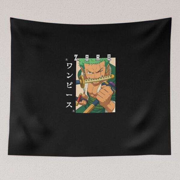Item preview, Anime Samurai Swordsman – Three Sword Warrior designed and sold by aztra-art.