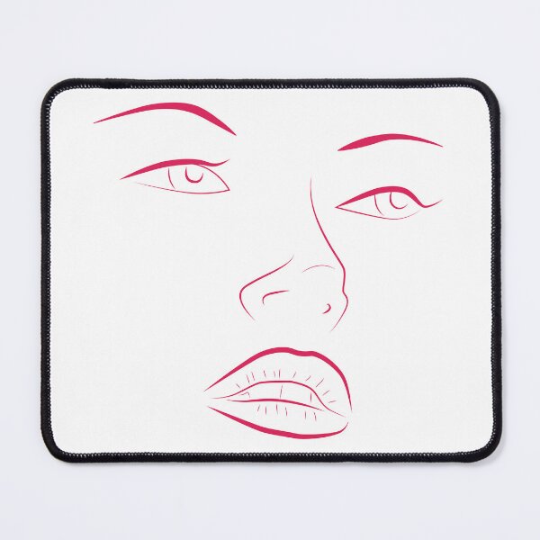 Item preview, The face line art designed and sold by Marcus Karlsson Säll.
