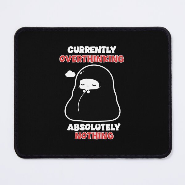 Item preview, Overthinking Nothing Manga Chibi Humor designed and sold by PixelStudioBe.