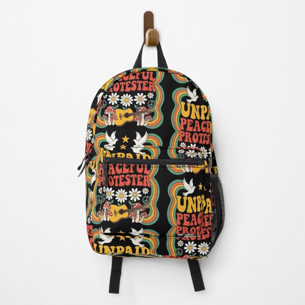 Item preview, Groovy Unpaid Peaceful Protester Boho Floral 90s Vibes designed and sold by RDGNR.