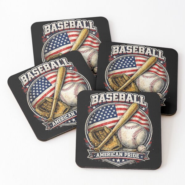 Item preview, Baseball American Pride Vintage Flag Sports designed and sold by miaa-artistshop.