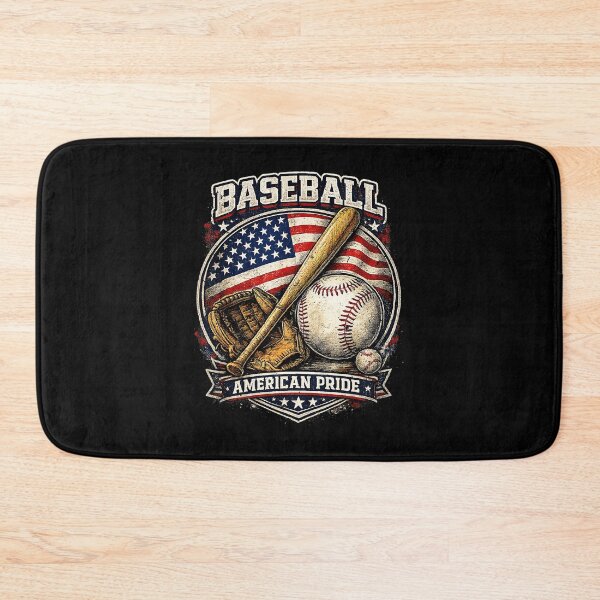 Item preview, Baseball American Pride Vintage Flag Sports designed and sold by miaa-artistshop.