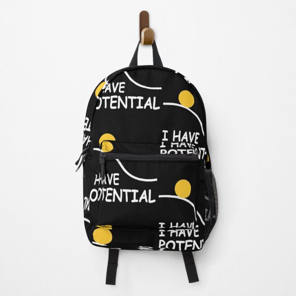 Item preview, I Have Potential Funny Science Bookish Space Men Women designed and sold by RDGNR.