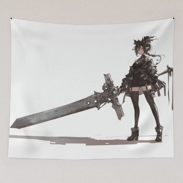 Item preview, Dark Fantasy Warrior – Blade Empress designed and sold by EchoWave11.