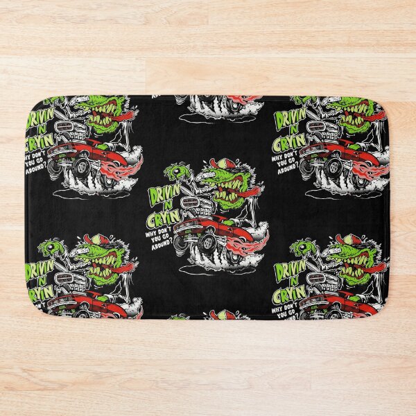 Item preview, Drivin N Cryin Why Don’t You Go Around Racing Rat Fink Motorcycle designed and sold by RDGNR.