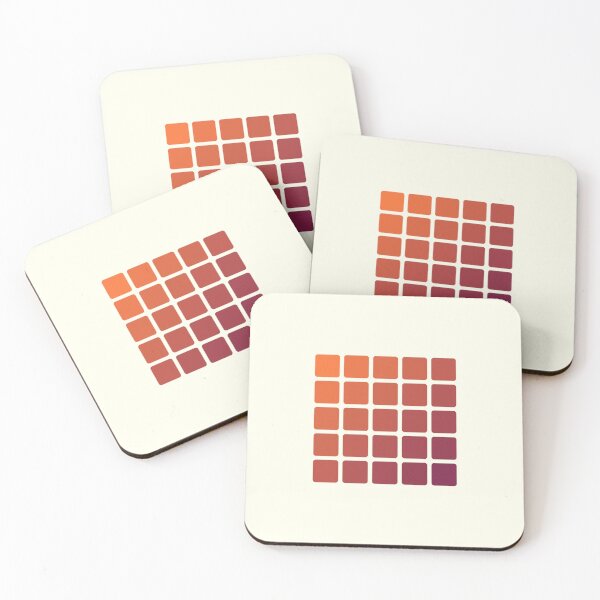 Item preview, Gradient Grids - Sunset designed and sold by chrysalistw.