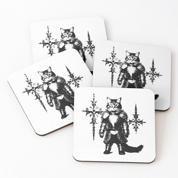 Item preview, Cat Knight Grunge Aesthetic  designed and sold by cherrywstore.