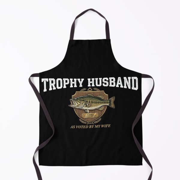 Item preview, Trophy Husband Fisherman Fishing Outdoor Funny T-Shirt Design designed and sold by SayIt-Wear.