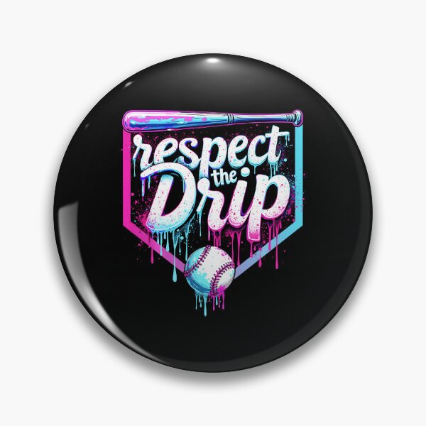 Item preview, Respect The Drip Baseball Ice Cream Drip designed and sold by miaa-artistshop.