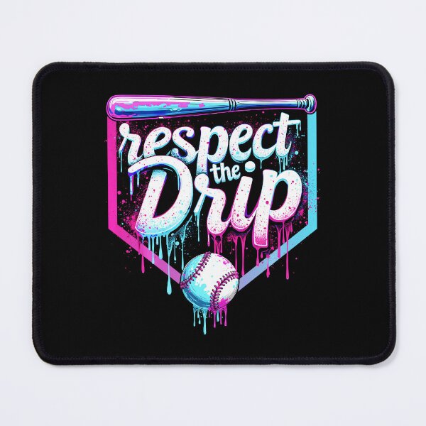 Item preview, Respect The Drip Baseball Ice Cream Drip designed and sold by miaa-artistshop.