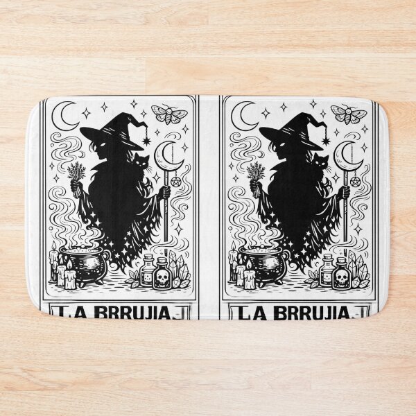 Item preview, La Bruja No. 13 – Witchcraft Tarot‑Style Art designed and sold by LuxuryApparels.