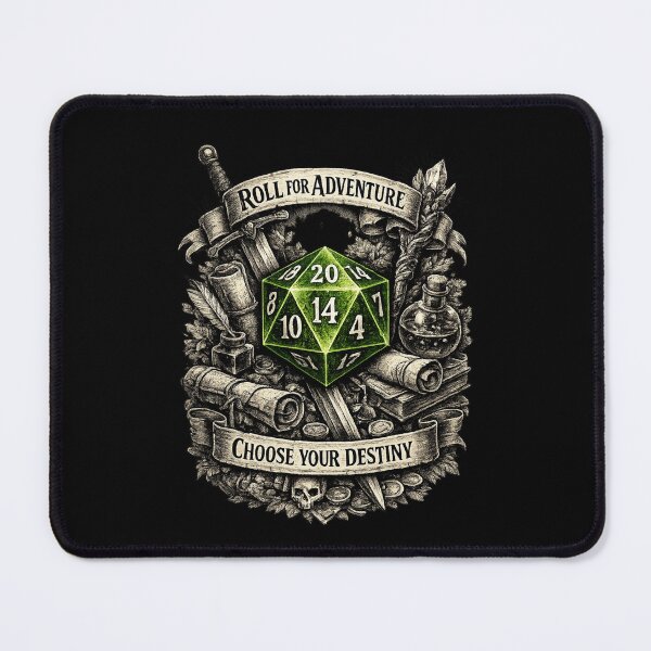 Item preview, Copy of Roll Initiative D20 Dice Design | Tabletop RPG Gamer Fantasy Art | Dungeons Style Illustration designed and sold by Hellohychandan.
