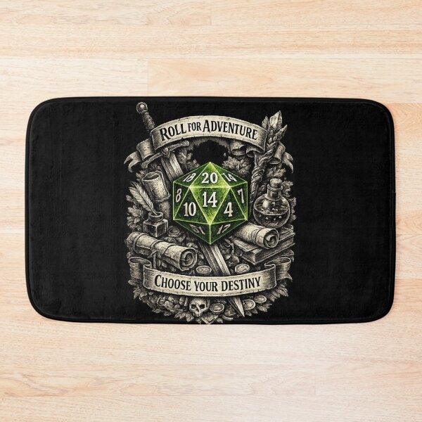 Item preview, Copy of Roll Initiative D20 Dice Design | Tabletop RPG Gamer Fantasy Art | Dungeons Style Illustration designed and sold by Hellohychandan.