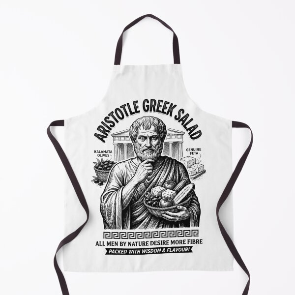 Item preview, Aristotle Philosophy Funny Greek Salad Vintage Philosopher designed and sold by GrandeDuc.