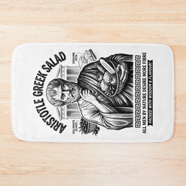 Item preview, Aristotle Philosophy Funny Greek Salad Vintage Philosopher designed and sold by GrandeDuc.