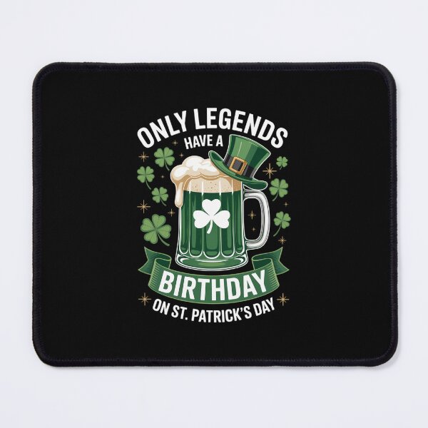 Item preview, St. Patrick's Day Birthday Lucky Legend Shamrock designed and sold by papertaless.