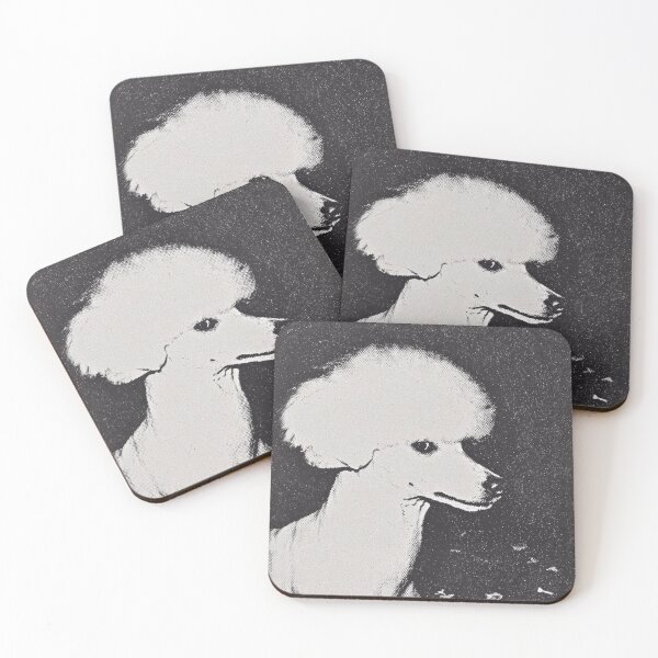 Item preview, White Poodle designed and sold by TenderRot.