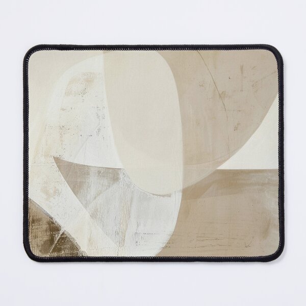 Artikelvorschau, Beige Organische Formen – Minimalistische Wandkunst in Naturtönen entworfen und verkauft von CosmicGlyph.