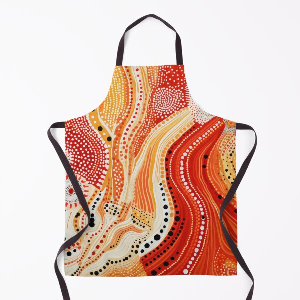 Item preview, Aboriginal Inspired Dot Art - With Red-Hot Lava designed and sold by GrinGalore.