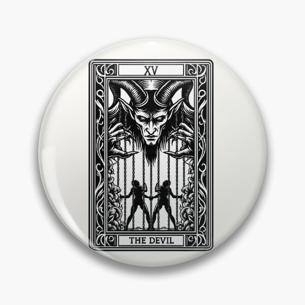 Item preview, The Devil  tarot card designed and sold by Roberta Calabrese.