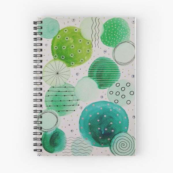 Item preview, Abstract watercolor circles designed and sold by Zeewind.