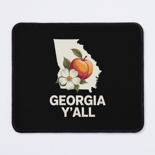 Item preview, State of Georgia  Flag Peach designed and sold by papertaless.