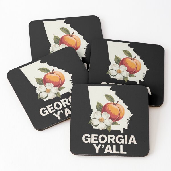 Item preview, State of Georgia  Flag Peach designed and sold by papertaless.