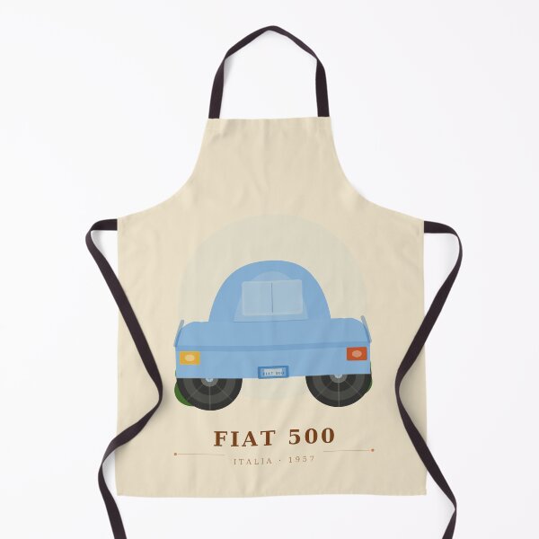 Item preview, Fiat 500 Italian Car Vintage Art Print designed and sold by CINCINNA.