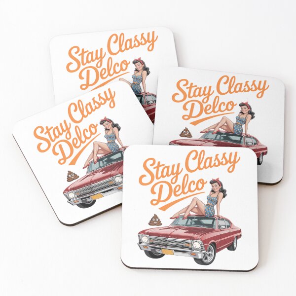 Item preview, Stay Classy Delco, Delaware County, Poop, Humor designed and sold by papertaless.