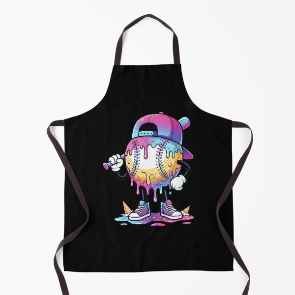 Item preview, Baseball Ice Cream Drip Cartoon Player Fun designed and sold by miaa-artistshop.