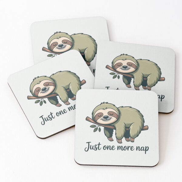 Item preview, Sloth - Just One More Nap designed and sold by 123ks.