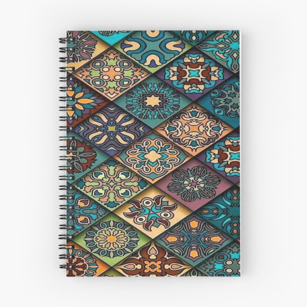 Item preview, Colorful Vintage Decorative Tile Pattern Artwork designed and sold by NivyasArtistry.