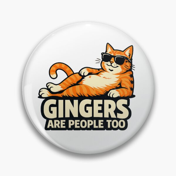 Item preview, Gingers Are People Too - Cool Ginger Vibes designed and sold by TomoMadeIt.