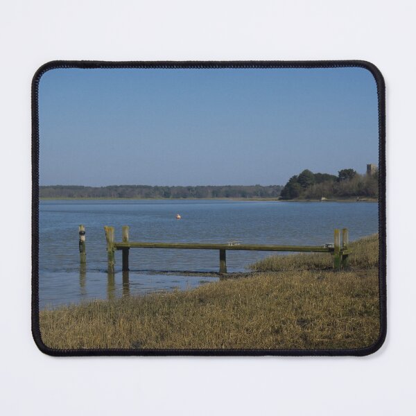 Item preview, The Jetty & Iken Church, River Alde, Suffolk designed and sold by wiggyofipswich.