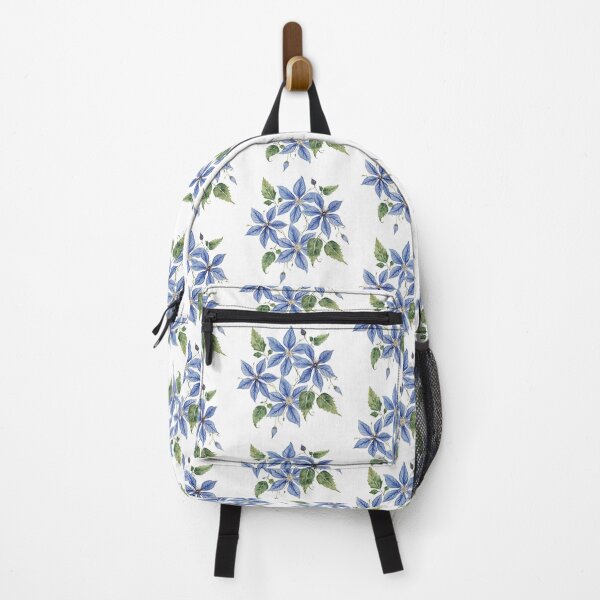 Item preview, Blue Clematis Watercolors designed and sold by uunaa.