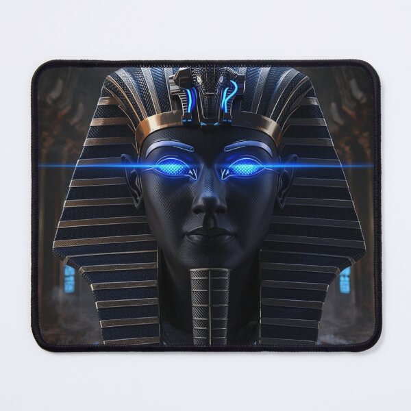 Item preview, Cyber Pharaoh - Electric God King designed and sold by THEARTCURATİON .