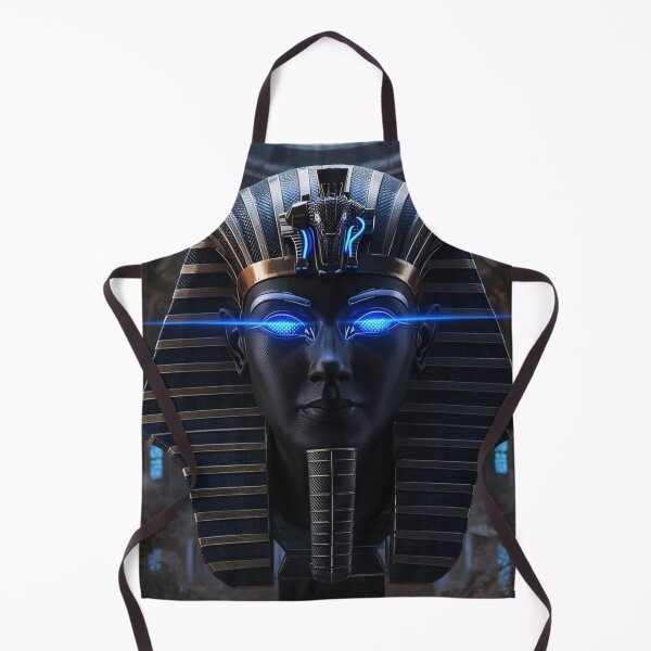 Item preview, Cyber Pharaoh - Electric God King designed and sold by THEARTCURATİON .